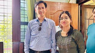 Kumaon commissioner Deepak Rawat with Meenakshi Arya#UPSC CSE22 rank 444)#haldwani#upsc#deepakrawat