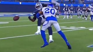 Jalen Ramsey Big Hit on Amari Cooper | Cowboys vs. Rams | NFL Week 1