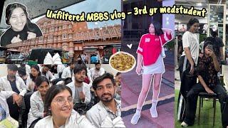 Unfiltered MBBS VLOG  A week in my life as a 3rd year med student 🩺|