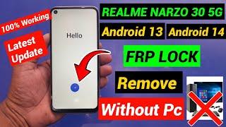 All Realme Frp Bypass Android 14  Realme Narzo 30 5G | Reset Frp/No Pc/Bypass Google Lock 