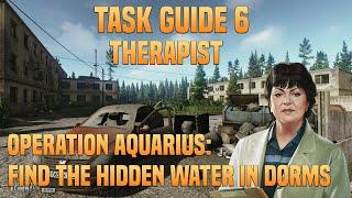 OPERATION AQUARIUS - Therapist Task Guide - Escape From Tarkov