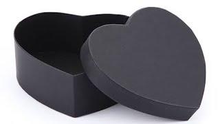 How To Make Heart Shaped Paper Gift Box - Heart Box - Paper Craft | DIY |