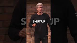 how to KARATE KICK yourself?  #standupcomedy #shorts