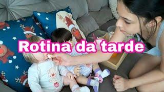 Rotina da tarde das minhas bebês reborns