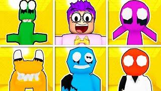 UNLOCKING *RAINBOW FRIENDS* In ROBLOX BACKROOMS!? (*NEW* ROBLOX ESCAPE BACKROOMS MORPHS!)