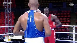 Jamar Talley (USA) vs. Regarn Simbwa (UGA) World Olympic Qualifiers 2024 QF's (92kg)