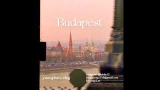 [ENG] Youngbuin VlogBudapest Travel. beautiful scenes/Great market Hall / Panorama