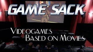 Videogames Based on Movies - Game Sack