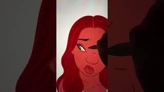 Nani’s transformation #disney #transformation #glowup #art #cartoon