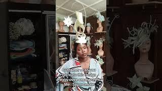 #fascinator  #xandismillinerycrafts #milliner #fascinatorinlagos #tutorial #bridal #hat #hatmaking