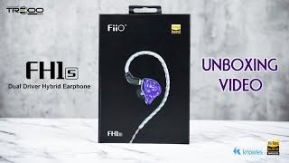 FiiO FH1s Hybrid Dual-Driver (1DD+1BA) Earphones Unboxing Video