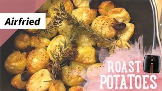 Air Fry best golden roast potatoes with duck fat - Philips AirFryer XXL Avance HD9651/91 AIRFRY