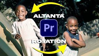 CAMERA ROTATION TRANSITION in Premiere Pro CC Tutorial (Atlanta series)