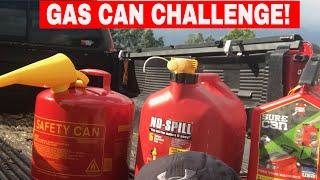 GAS CANS COMPARISON-2017- What one is best?