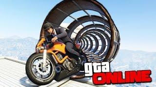 СУПЕР СЛОЖНАЯ ПРОВЕРКА НА СКИЛЛ В ПАРКУРЕ НА БАЙКАХ В GTA 5 ONLINE!