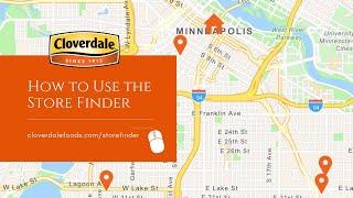 How to Use the Cloverdale Store Finder