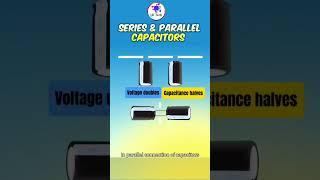 Capacitors in Series and Parallel #capacitor #seriescapacitor #parallelcapacitor