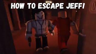 How to escape Jeff the Killer in Doors Super Hard Mode (April Fools Update) | Roblox