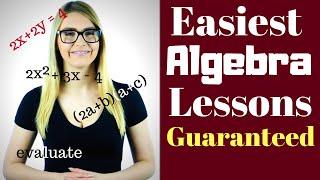 Algebra 1 Lessons for Beginners -  5 important Lessons  - Get Our Special  Offer TODAY