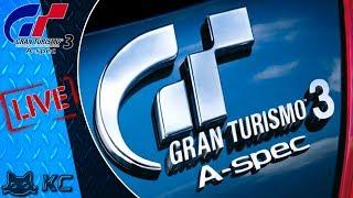 Gran Turismo 3 100% Playthrough (0%) (PS2) License Tests (Live Stream 3/3/2020)