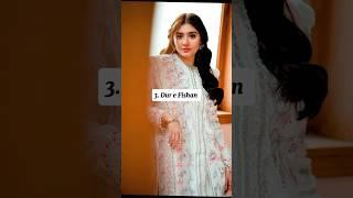 Top 5 beautiful Pakistani actresses || Pakistani beautiful actresses