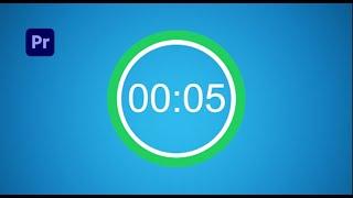 Make an Animated Countdown Timer in Adobe Premiere Pro - [Tutorial 2021]