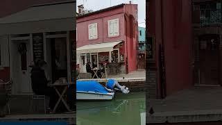 Beautiful Island near Venice #burano #colour #travelwithme #travel #italy #venice