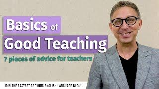 Basics of Good Teaching