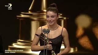 #PanteneAltınKelebek en iyi romantik komedi kadın oyuncu Ayça Ayşin Turan