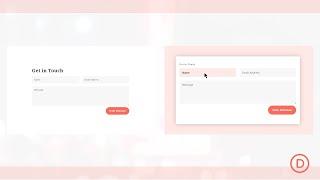 How to Add CSS Focus State Styling to Elements When Filling Out a Divi Form