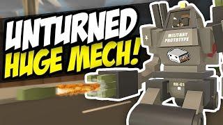 HUGE MECH - Unturned Mega Machine!