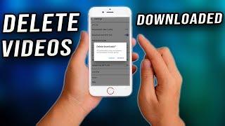 YouTube - How to Delete Downloaded Videos on iPhone