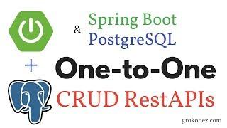 SpringBoot + Hibernate Spring JPA One-to-One Association + PostgreSQL | CRUD RestAPIs