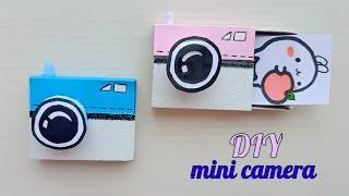 How to make a paper camera /DIY paper camera |Easy DIY/mini paper camera/School hacks/ Origami craft