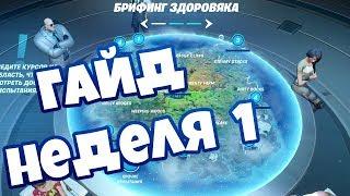 Выполнение Брифинг Здоровяка и испытания Майи Фортнайт