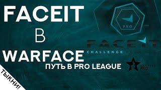 Faceit, путь в Pro League (warface)