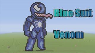 Minecraft Venom Pixel Art Tutorial (Amazing Spiderman)