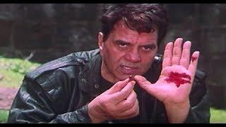 Dharmendra Stops a Bullet with Hand | Dharmendra Catching Bullet | Thug Life | Action Movie Scene