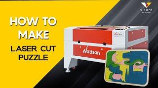 LASER CUT PUZZLE / СNC BUSINESS with WATTSAN 6090 LT