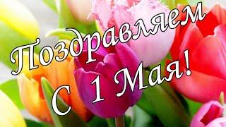 С 1 Мая 2021! Красивое поздравление с 1 Мая! Музыкальная открытка с Первомаем! С праздником 1 Мая!