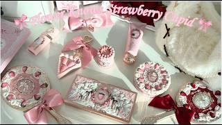 Flower Knows Strawberry Cupid Makeup Haul and Unboxing, CBeauty Haul, Pinterest Aesthetic Makeup