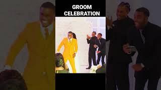 Groom's epic dance celebration! #bahamas #bahamaswedding