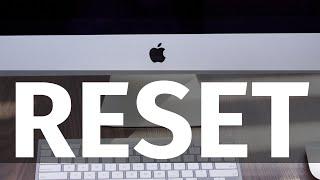 How to Reset iMac | Reset iMac to Factory Settings