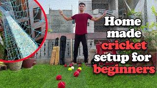 How to Set Cricket Net at Home !! Sab kuch Sirf Under Rs-900 