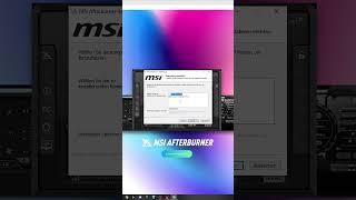 FPS in Game anzeigen lassen MSI Afterburner erklärt  #shortsmitmarietta #bastelnerd #pctips