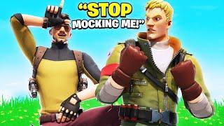 MOCKING DeanBean for 24 HOURS.. - Fortnite