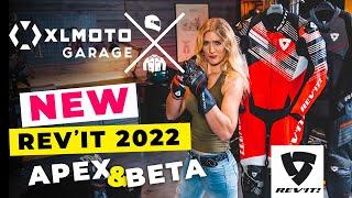 THE NEW 2022 REV'IT APEX AND BETA RACINGSPORT GEAR - XLMOTO top picks.