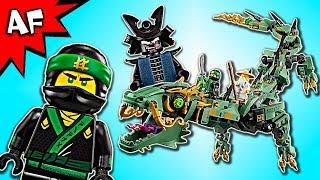 Lego Ninjago Movie: Green Ninja MECH DRAGON 70612  Animation & Speed Build