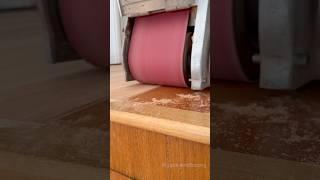 See INSIDE a floor sanding machine 