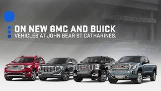 John Bear St. Catharines Buick and GMC Dealership - GM Employees discount and exclusive savings.